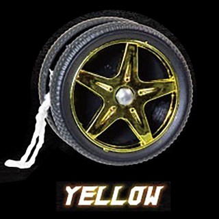 【616toys】Yell 轉蛋 超旋輪胎溜溜球RPM (全4種), 黃色, 1個