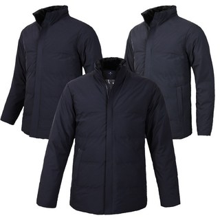 남성 겨울 토끼털 덕다운 오리털 패딩 점퍼 경량 방한 방풍 방수 잠바 자켓 바람막이 집업 작업복 아웃도어 등산복 골프웨어 방한복