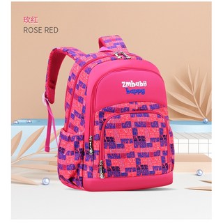 卡通可愛兒童護脊減負雙肩書包，輕量護脊，大容量收納，耐磨耐用，多功能分層設計