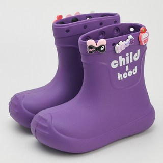 아동 키즈 레인부츠 EVA 커스텀 차일드 뱃지 장화 갯벌체험 주말농장