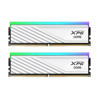 ADATA XPG DDR5-6000 CL30 LANCER BLADE RGB 패키지 파인인포 화이트 32GB(16Gx2)