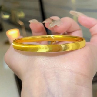 Sun_Plus 臻耀D款 立體素圈輕奢手環 時尚閃耀手鐲 女友禮物