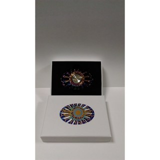 炫彩蝴蝶魚合金版指尖陀螺 方鐵盒裝, 1個