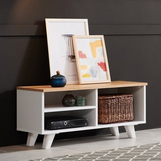 원룸 오피스텔 미니 TV거실장 KD521, 화이트