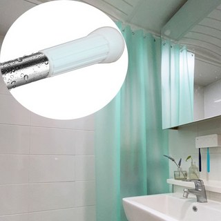 늘푸른 욕실커튼+커튼봉세트 화장실 욕조가림막 샤워커텐, 본상품선택, 1개