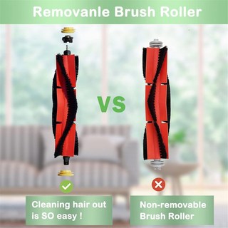 Y02AFor Roborock S6 Pure E4 S4 Max MaxV S5 E2 E3 E5 E20 E25 E35 메인 사이드 브러시 Hepa 필터 걸레