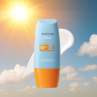 Mistine防曬霜SPF50 PA 泰國清爽霧面防曬乳 控油不黏膩40ml, 1個