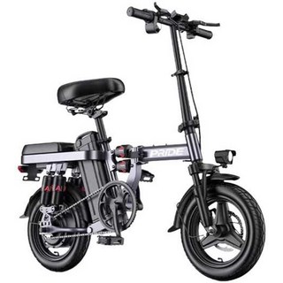 전기자전거 접이식 성인용 마실용 자전거 48V 세발 블랙 주행거리
