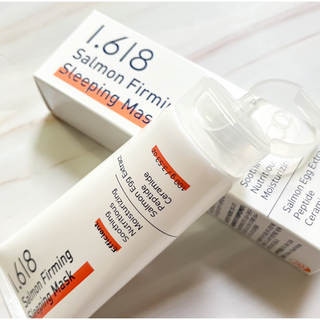 [황금비율 수면팩]++1.618 샐몬 퍼밍 슬리핑 마스크 100g 피부탄력 영양공급 흡수력 촉촉함 피부진정 저자극 미백 피부결개선 기미개선 붓기완화, 1개