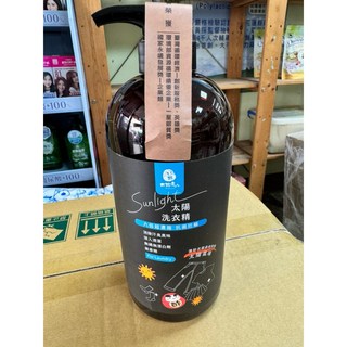 【木酢達人】太陽洗衣精1000ml補充組4入 加木酢原液150ML*2, 1個, 1L補充罐4入