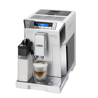 DeLonghi ELETTA CAPPUCCINO TOP 全自動咖啡機 手作自動奶泡雙系統 一鍵製作多種咖啡 自定義喜好風味 自動清洗, 白色