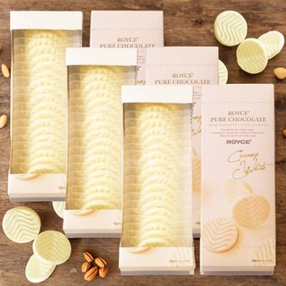 일본 로이스 퓨어 초콜릿 크림 화이트 맛 20장 x3박스 총60개입 초콜렛, 3박스