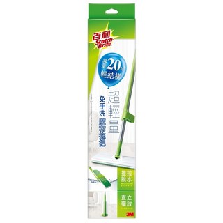 3M Scotch-Brite 百利 免手洗魔布拖把, 1支