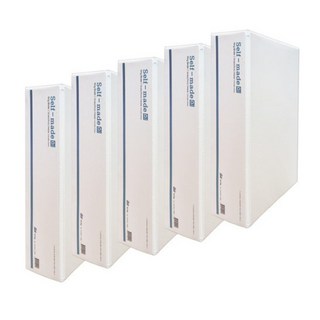 백투명 3공D링바인더(A4), 5개, 7cm