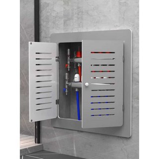 보일러 배관 커버 자재 마감재 매립형 분배기 수도관, 1개, 75x75