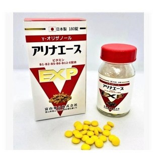 富山藥品 Y-ORIZANOL EXP 維生素 B1 B2 B5 B6 B12 E 180粒, 1個