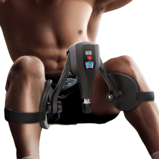 최대 60KG 체니모 3세대 장력조절 케겔 운동기구 남성 허벅지, 1개, 올블랙