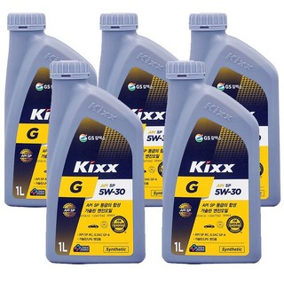 엔진오일 GS칼텍스 4 행정오일/잔디깍이/예초기/풀깍는 기계, 5개