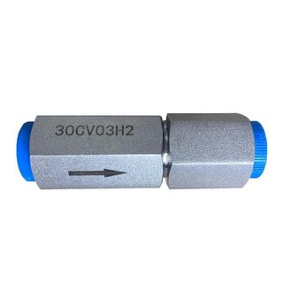 고압 단방향 밸브 스테인레스 스틸 암나사 체크 200Mpa M20 * 1.5, 1개