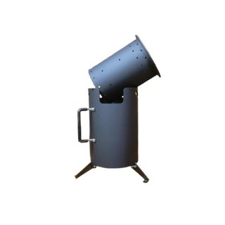 【叁山臻選】戶外露營可攜式無煙 加厚 猛火爐 騎旅騎行燒柴火做飯炒菜方便收納柴火爐, 1個, 分體猛火爐（單爐）