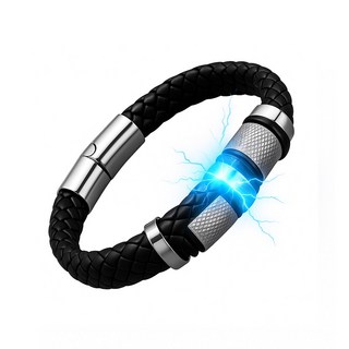 엑스트라밴드 네오디뮴 활력 에너지 팔찌, 1개, 블랙