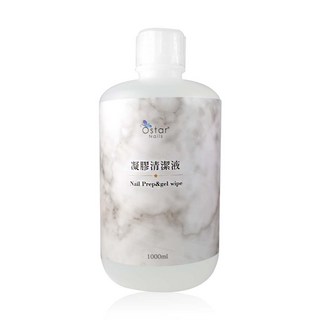 Ostar Nails 心緹 Ostar凝膠清潔液 光撩筆洗 筆液凝膠清潔液 美甲筆刷清潔水劑 美甲用品 清潔 美甲, 1個, Ostar凝膠清潔液-1000ml, 1000ml