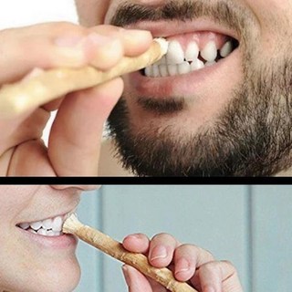 Miswak Siwak 천연 칫솔 미백 전통 아락 미백제 부드러운 여행용 수동, 1개