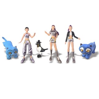 獵魔女團老虎明星手辦系列 遊戲公仔玩偶模型 桌面擺件, 1個, G554655獵魔女團6款：袋裝(141g)