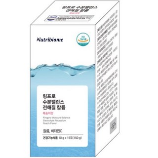 링프로 수분밸런스 전해질 칼륨 수분충전 당 제로 이온음료 마시는 포도당 복숭아맛 분말스틱 에너지업 영국DSM사 비타민C 건강기능식품 무설탕 워터, 1개, 15회분