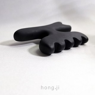 砭石刮痧按摩椎：穴道按摩、砭石推拿，舒緩腳底、點穴，好施力好握, 1個