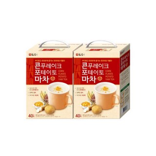 담터 콘푸레이크 포테이토마차 40T x 2개