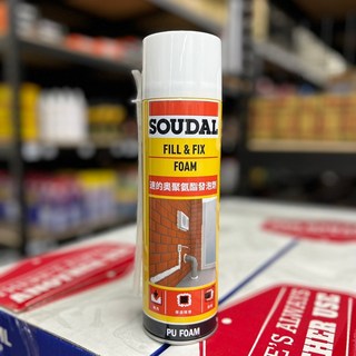 SOUDAL 速的奧 PU發泡劑 500ML - 發泡填縫劑, 1個