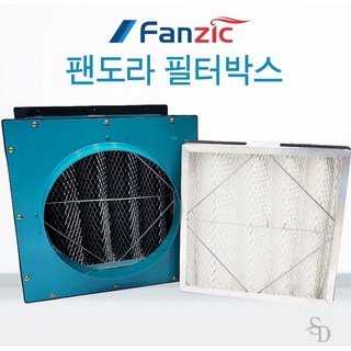 팬직 FB-200A FB-250A FB-300A FB-350A FB-400A FB-450A 팬도라 공기정화 필터박스 냄새제거 3중 필터, FB-450A 450파이