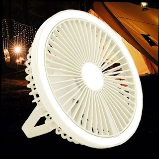 휴대용 선풍기 700-FAN 무선 캠핑용 야외 텐트 원형 접이식 탁상용 화이트, 상세페이지 참조, 블루