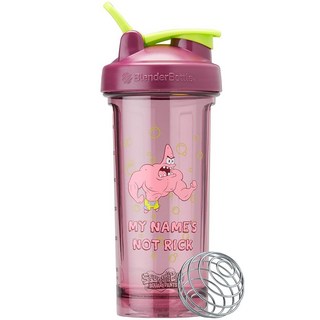 스펀지밥 X 블랜더보틀 프로 V2 보틀 828ml Im Ready, 스폰지밥, My Names Not Rick!, 1개