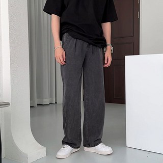 치트키 크렉시 썸머 핀턱 와이드 버튼 데님