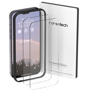 로랜텍 더스트넷 강화유리 액정보호필름 2개입, 1세트