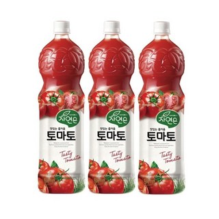 웅진 자연은 토마토 1.5L 6펫, 6개
