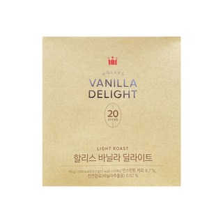 할리스커피 바닐라 딜라이트 분말스틱, 19.5g, 40개입, 3개