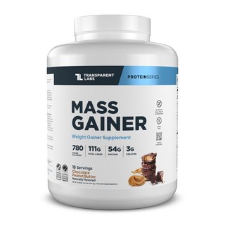트랜스패런트 랩스 매스 게이너 초콜릿 피넛버터 3kg, 1개