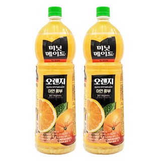코카콜라 미닛메이드 시그니처 오렌지, 1.5L, 2개