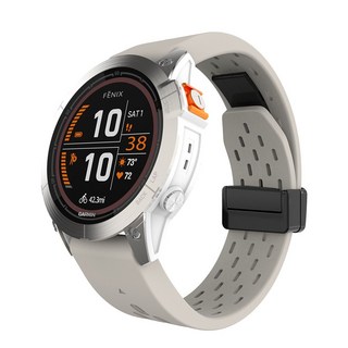 별다섯 가민 퀵핏 스트랩 26mm 인스팅트 3 50mm 2X / 택틱스 8 51mm 7 / 피닉스 8 51mm 7X 6X 5X / 디센트 MK 3 51mm 1 2, 메쉬 스포츠 실리콘 베이지