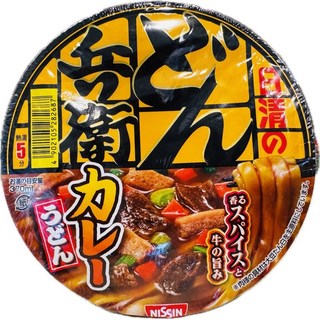 日清 兵衛 烏龍麵 海鮮/咖哩/麻糬/豆皮/天婦羅 口味碗麵, 1個, 日清兵衛烏龍碗麵 咖哩04.14