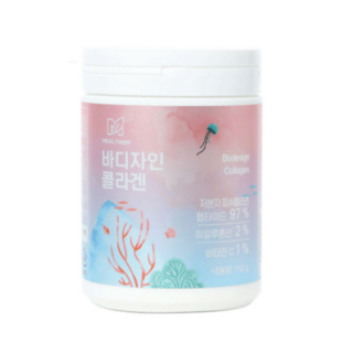 밀팜 바디자인 딜라 콜라겐 캐나다산 딜 저분자 피쉬, 150g, 1세트