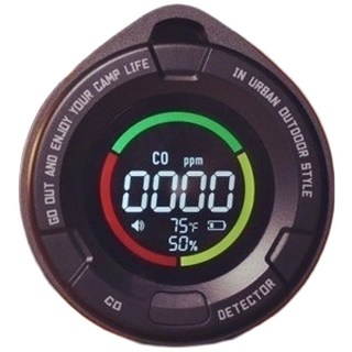 ADAMOUTDOOR 一氧化碳偵測警報器, 1個, 戰術軍綠