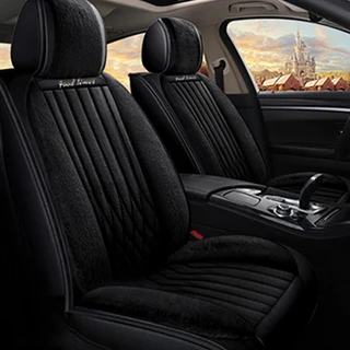 인조 플러시 쿠션 유니버설 자동차 시트 커버 렉서스 CT200h GS IS250 UX 럭셔리 인테리어 액세서리