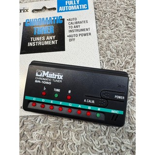 Matrix SR-1050 Chromatic Tuner 電子調音器, 1個
