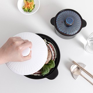 한국도자기리빙 리한 클램팟 무균열 뚝배기 18CM (2-3인용), 1개