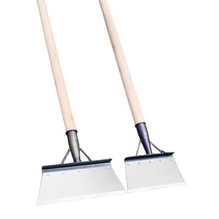 강철 납작삽 청소 잡초 사육 평삽 농막 거름 분뇨 단면 농업용 바닥 농장, 20 cm +1.2m 봉