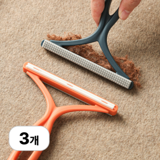 로멀리 수동 먼지 옷 보풀제거기, 3개, 혼합색상